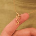 geboortebloem ketting