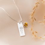 geboortebloem ketting
