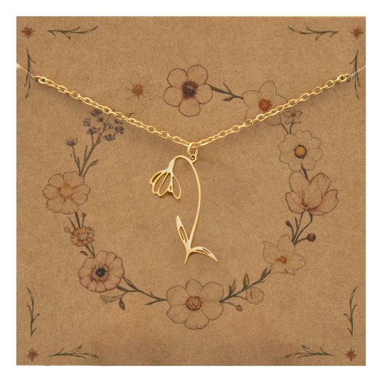 geboortebloem-ketting-501ole-1.jpg geboortebloem ketting - Afbeelding 1