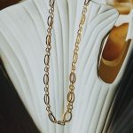 gold plated ketting