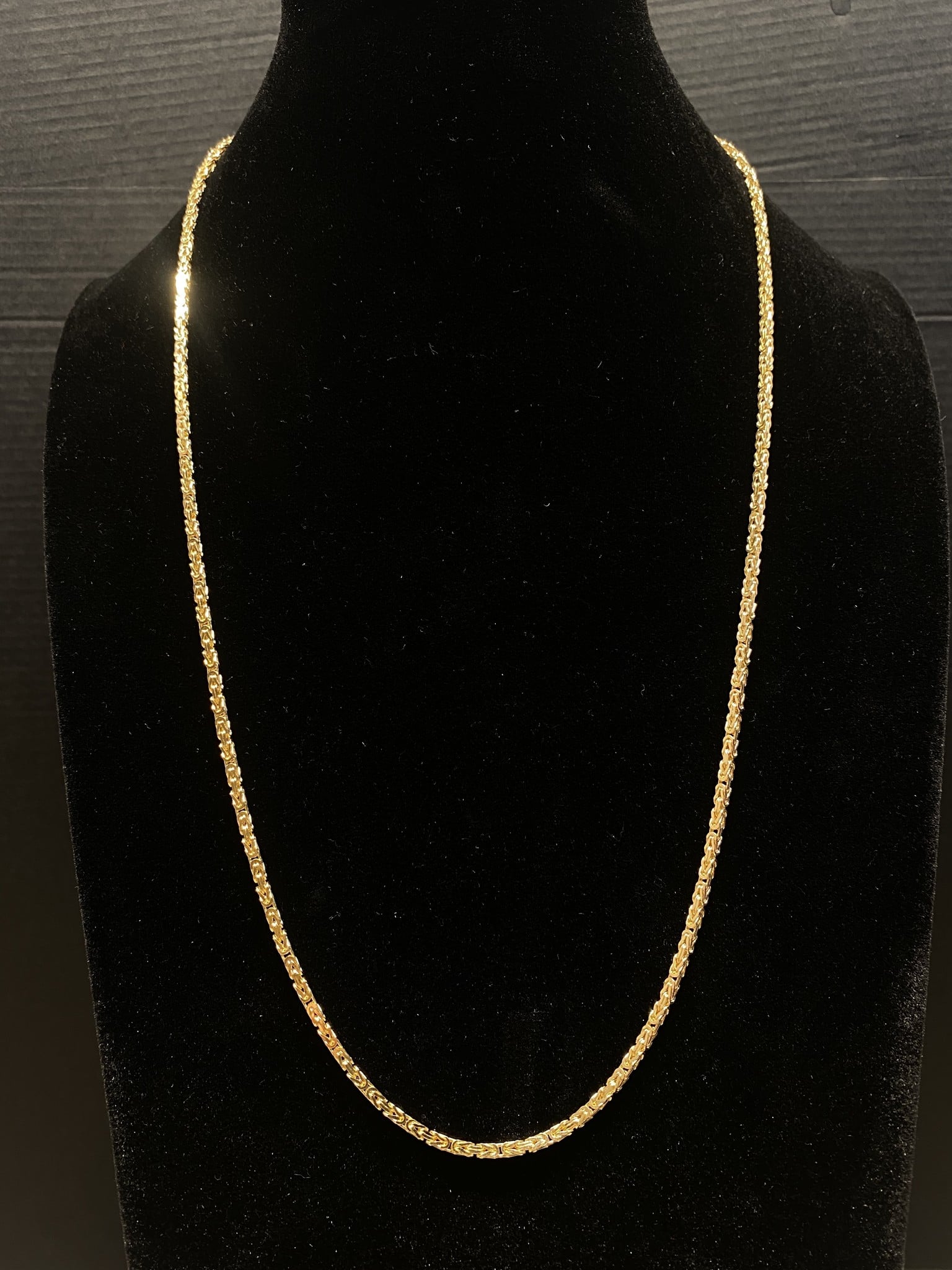 gouden-ketting-dames-18k-702akq-1.jpg gouden ketting dames 18k - Afbeelding 1