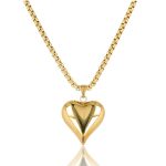 gouden ketting hartje