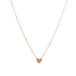 gouden ketting hartje