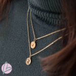 gouden ketting met initialen