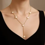 goudkleurige ketting