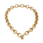 goudkleurige ketting