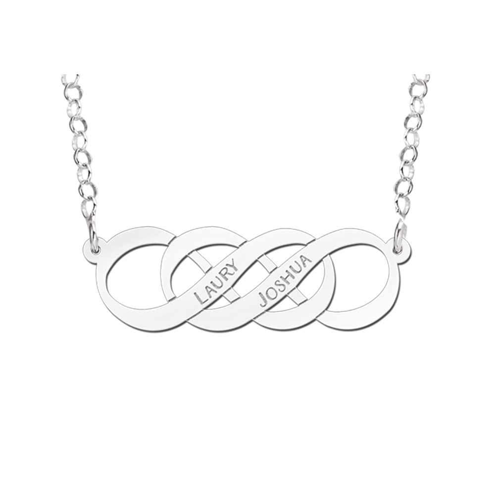 infinity-ketting-393itg-1.jpg infinity ketting - Afbeelding 1