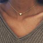 ketting met hartje goud