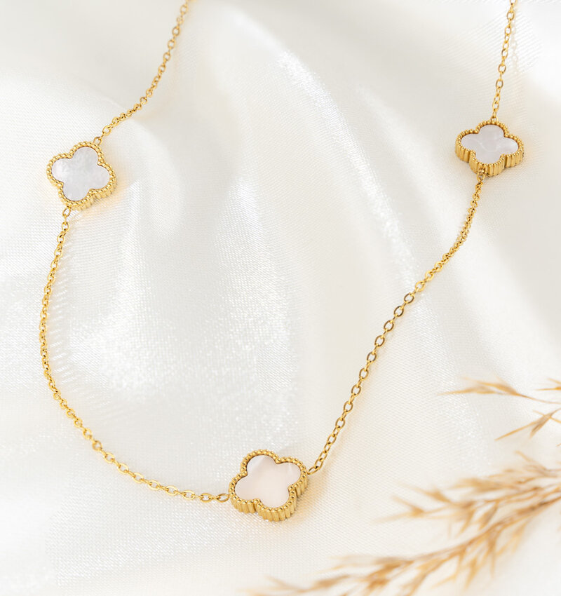 klaver-ketting-819vjh-1.jpg klaver ketting - Afbeelding 1