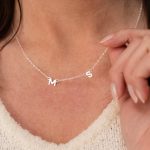 letter ketting goud