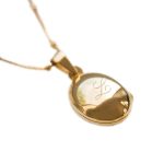medaillon ketting