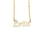 naam in ketting