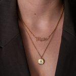 naam ketting goud
