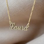 naam ketting goud