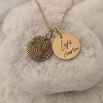 vingerafdruk ketting