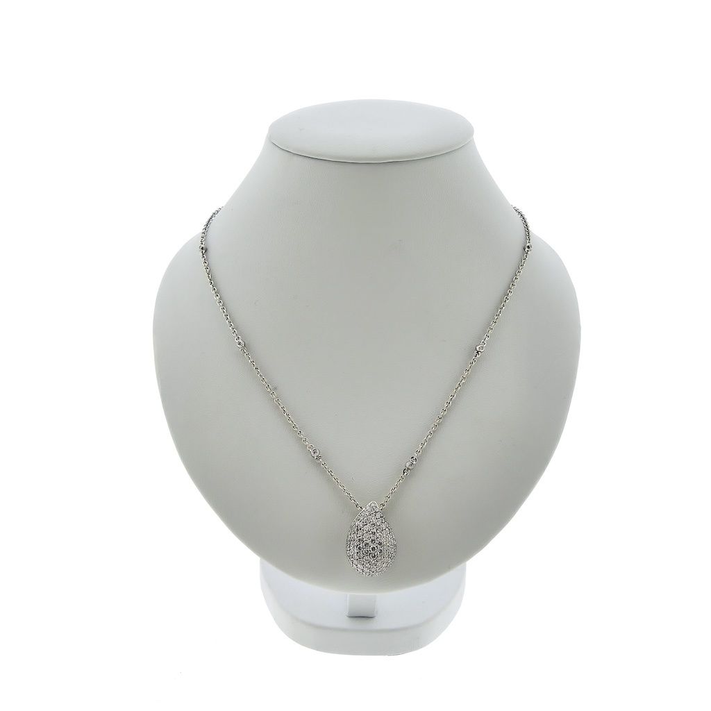 witgouden-ketting-545cck-1.jpg witgouden ketting - Afbeelding 1