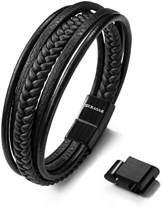zwarte-armband-heren-016ndb-1.jpg zwarte armband heren - Afbeelding 1